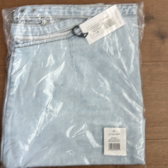 NWT WeWoreWhat Indigo Comfort Cut Out Skirt - Picture 7 of 7